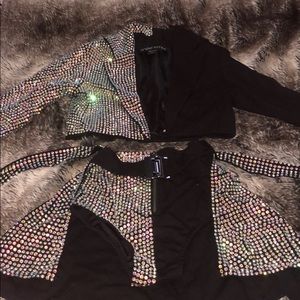 2 piece “Pop Star” set by Angel Brinks , worn once